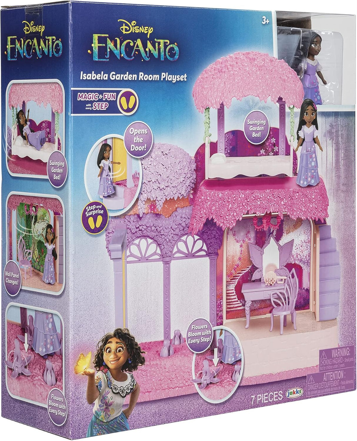 Disney Encanto interactive playset action feature demonstration view