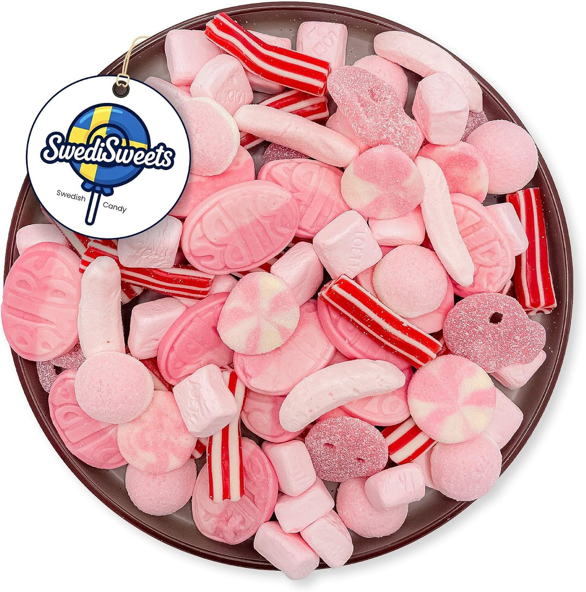 Marshmallow Foamy Mix - Marshmallow Candy Mix - Soft Foam Candy Assortment - Heart Mushroom and Marshmallow Shapes - Sweet Treat Candy Mix - 907g - Image 11