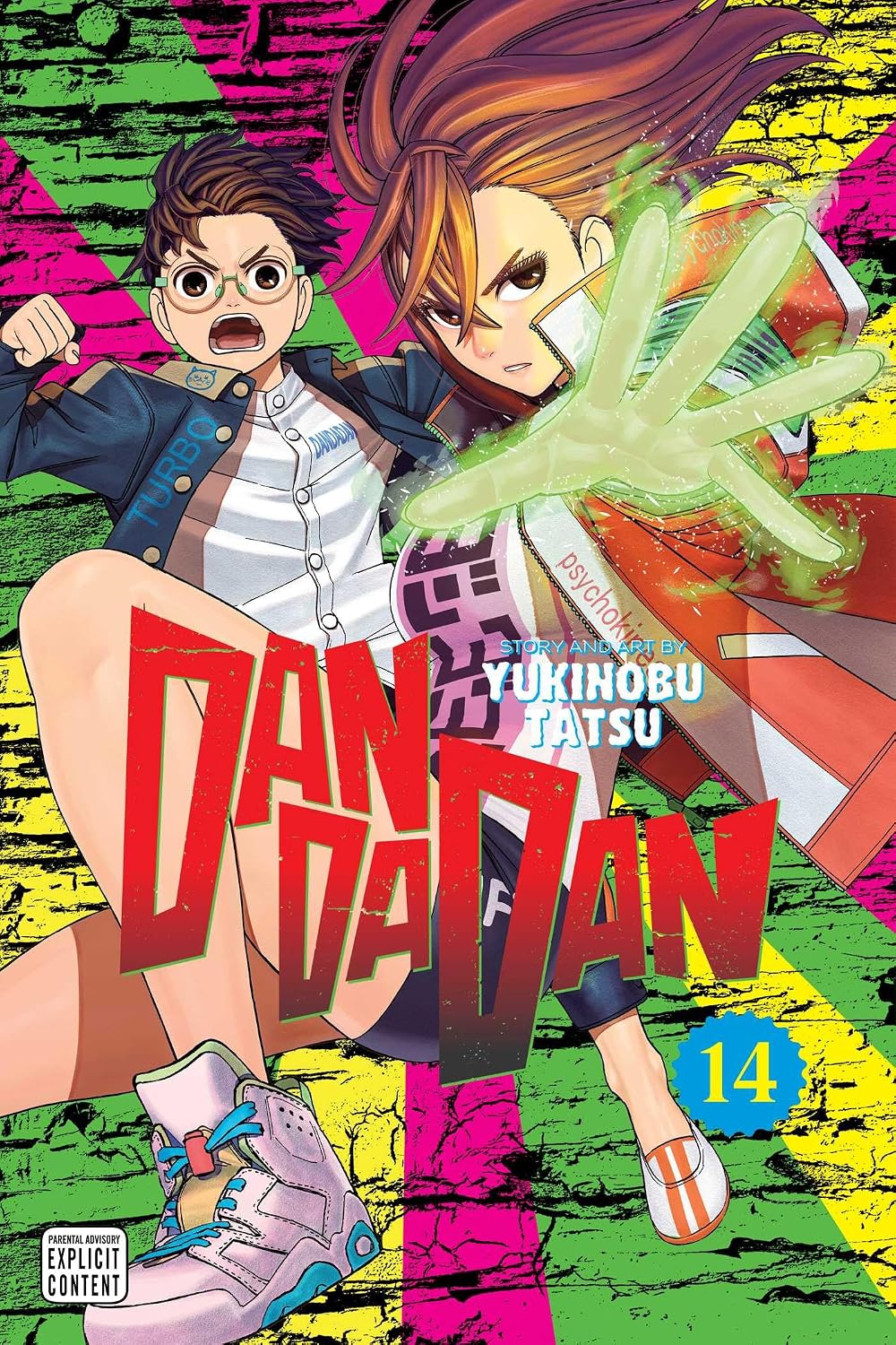 Yukinobu Tatsu Dandadan Vol 14 paperback front view bestselling manga