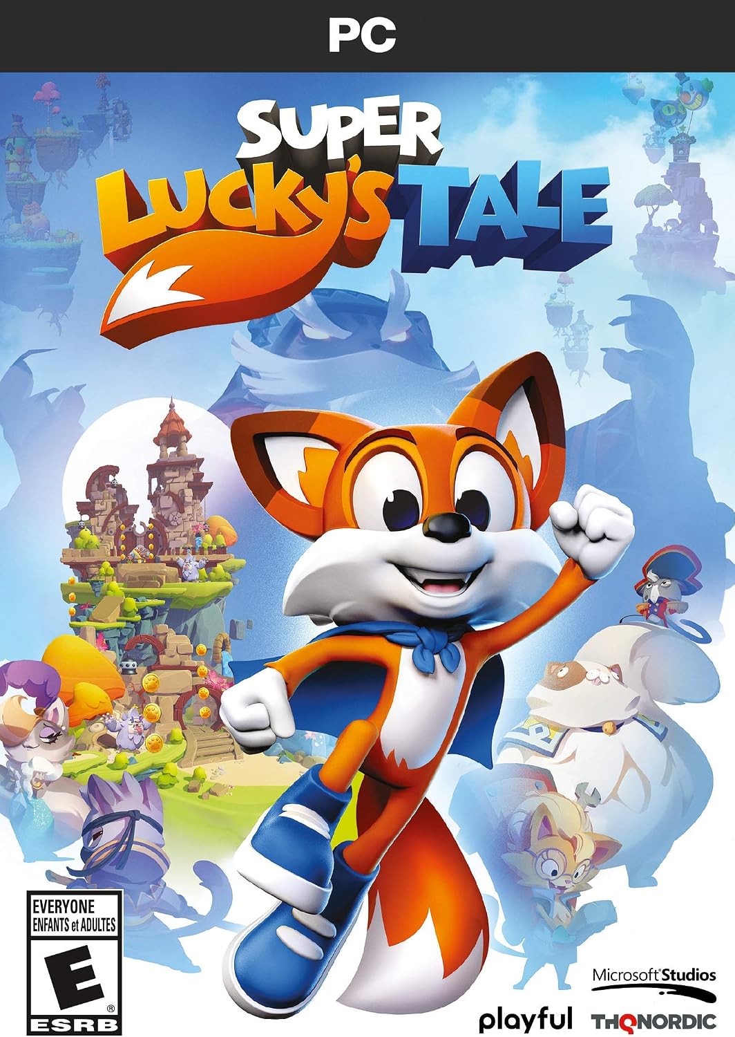 THQ Nordic Super Lucky's Tale PC front packaging view