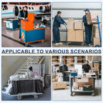 FOVERSWIVE grey thermoplastic rubber wheel packaging view