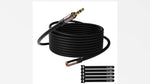 Kxable audio cable in professional black finish