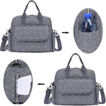 Meyteilay travel diaper bag with included portable changing pad