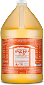 Dr. Bronner's Tea Tree Pure-Castile Liquid Soap, Body Wash, 8 oz - Image 12