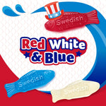 Back packaging view of Swedish Fish Mini showing ingredients and nutritional facts