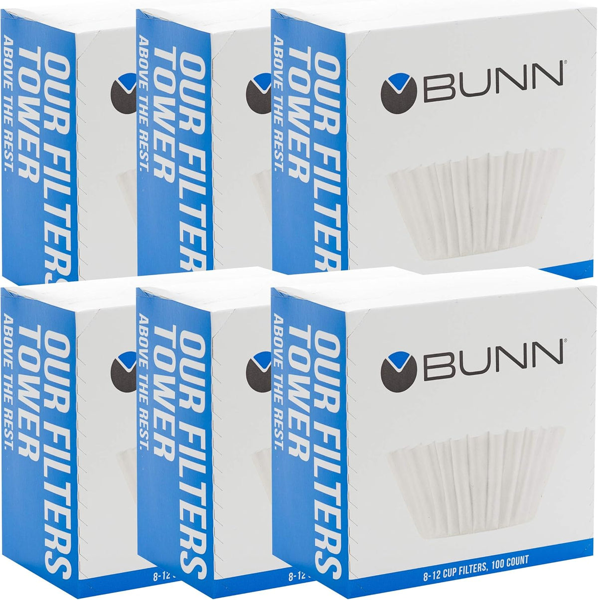 Bunn coffee filters front view packaging