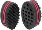 Air and Tree magic barber sponge brush front view