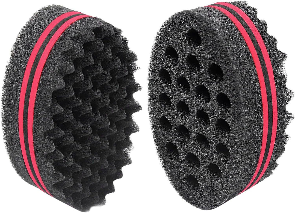 Air and Tree magic barber sponge brush front view