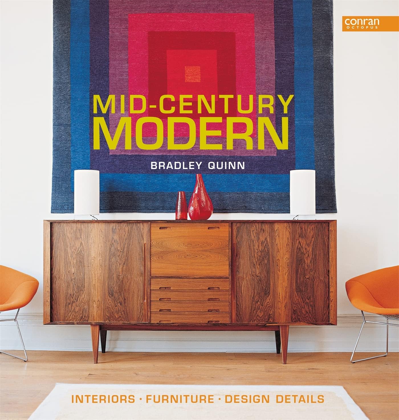 Bradley Quinn Mid-Century Modern hardcover book front view