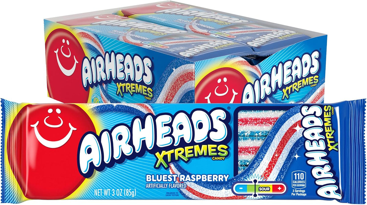 Airheads Xtremes Belts Candy, Chewy Candy Package, Rainbow Berry Fruit Flavor Artificially Flavored, 3 Ounces (12-Pack) - Image 14