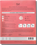 Rael Face Mask - Deep Hydration & Moisturizing Sheet Masks, Daily Skincare, Advanced PM Routine for Glowing Skin, Korean Skin Care (Collagen Salmon PDRN, 4 Count) - Image 9