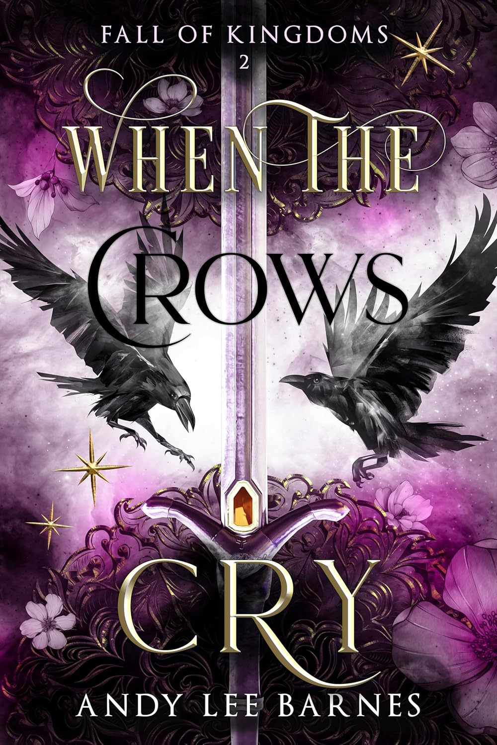 Andy Lee Barnes When The Crows Cry book front cover view