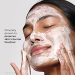 Clarins hydrating gentle foaming face cleanser box and tube layout