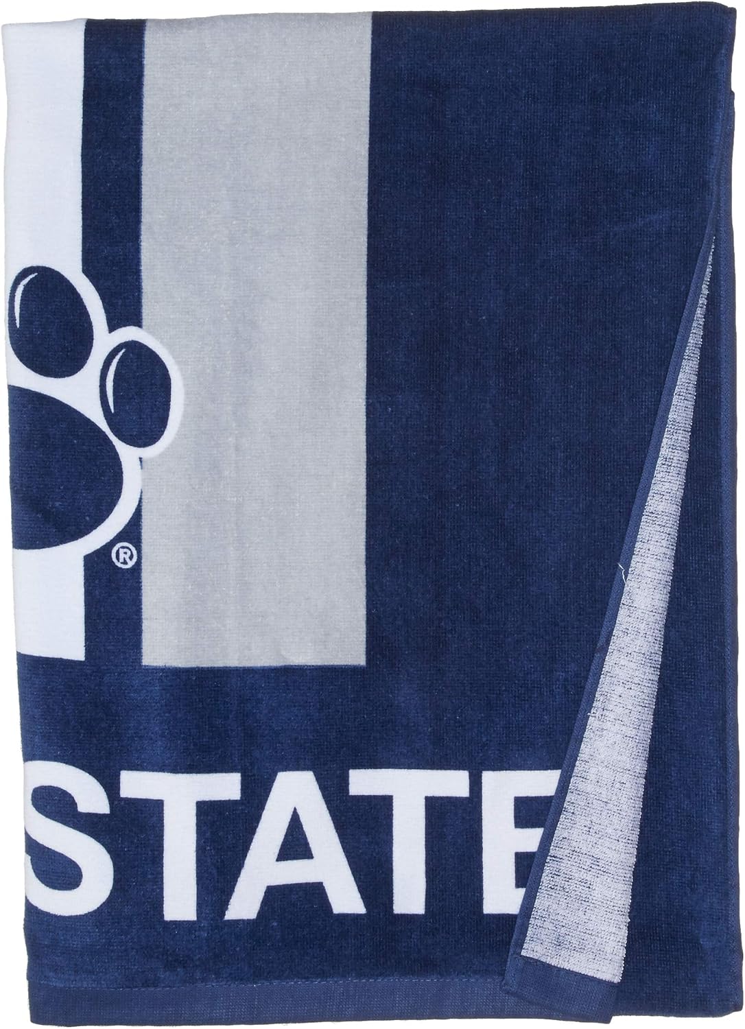 WinCraft NCAA college beach towel folded display