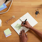 Sharpie marker labeling plastic surface