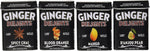 Ginger Delights variety pack showing authentic real ground ginger root candies.