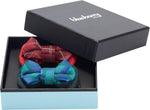 Blueberry Pet Gift Box with Pack of 2 Handmade Dog Cat Bow Tie, Polka Dots Designer Bowtie Set, 4" * 2.5" - Image 14