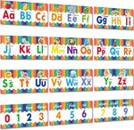Outus Alphabet Line Bulletin Board Set front view educational classroom decor