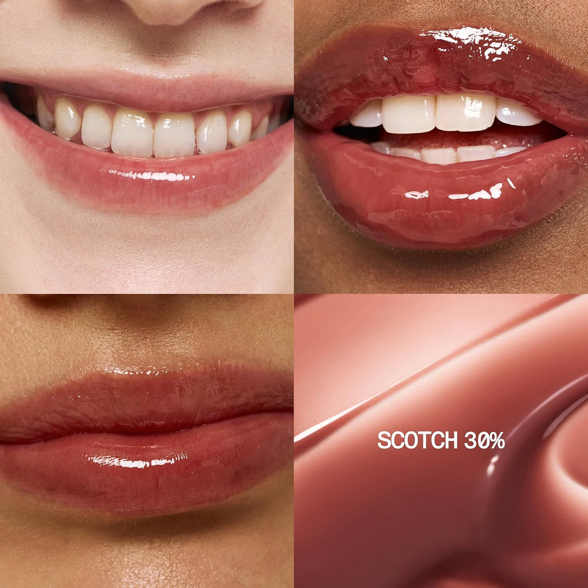 Fwee 3D Voluming Gloss Scotch 30% pigment texture swatch