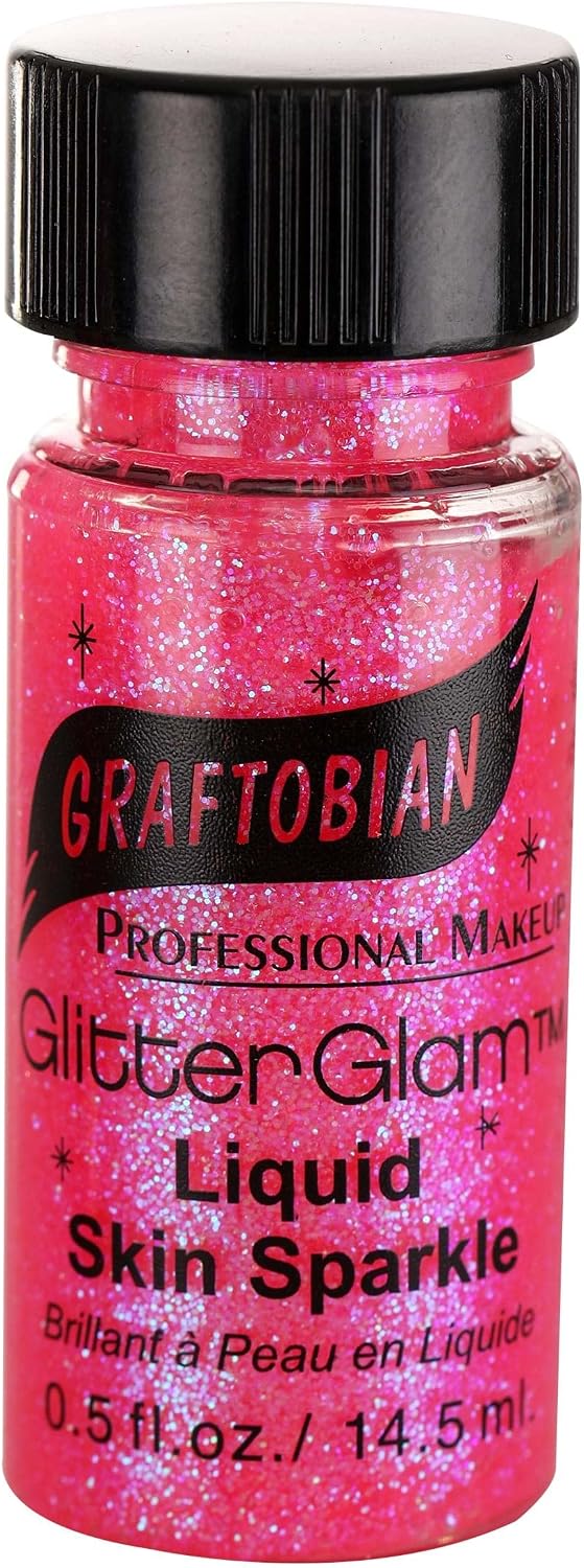 Graftobian glitter glamour packaging and cosmetic product