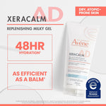Avène XeraCalm A.D 200ml bottle texture and packaging