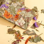 Abizoo handmade herbal floral scent snack chew toys suitable for chinchillas and gerbils.