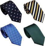 Extra-Long Neckties for Big and Tall Men, 63- or 70-Inch, 4-Pack - Image 13