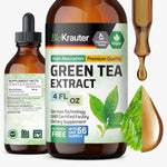 Bio Krauter Green Tea Extract liquid bottle front view
