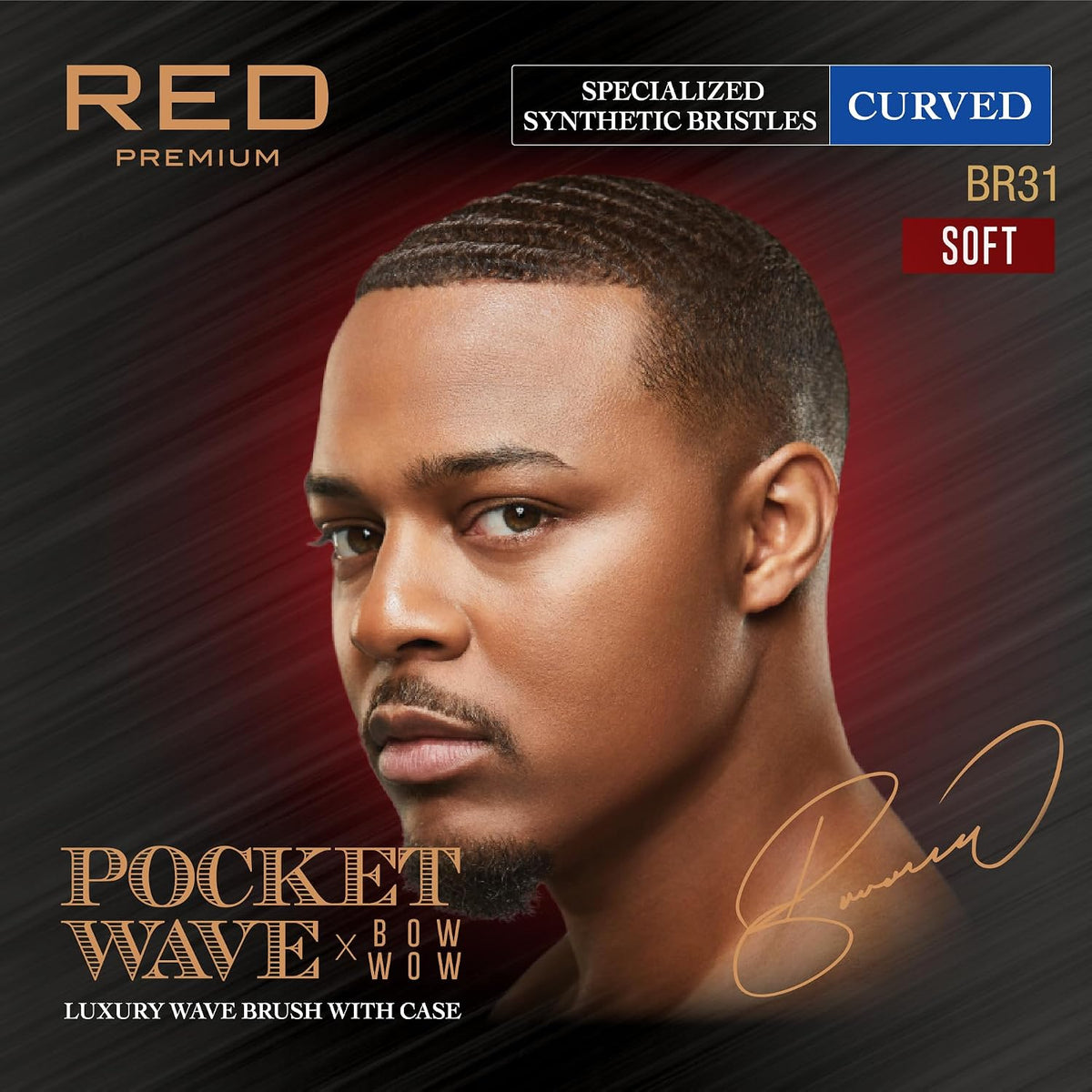 Red by Kiss wave brush lifestyle styling view