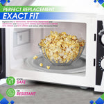 Bagean 14.18 inch tempered glass plate in packaging