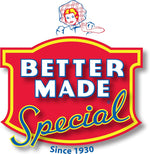Authentic USA imported Better Made licorice twists displayed on a counter