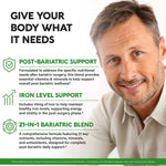 Nutraharmony Bariatric Multivitamin ingredient breakdown and potency details