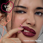 Fwee retractable lip liner and lipstick combo in shade Drawn To You.