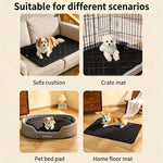 Medium to large breed dog resting on Zcoyjbi crate pad