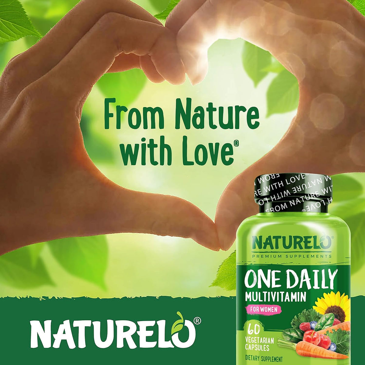 Naturelo two month supply multivitamin bundle box set