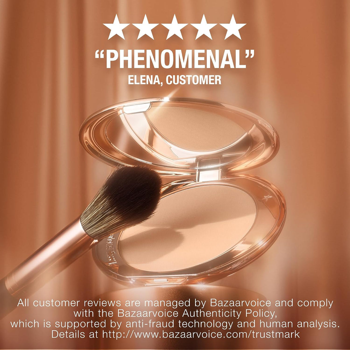 Charlotte Tilbury Airbrush Flawless Finish Setting Powder - Pore-Blurring Pressed Powder for Face Makeup to Minimize Shine with a Soft-Focus Finish - Image 9