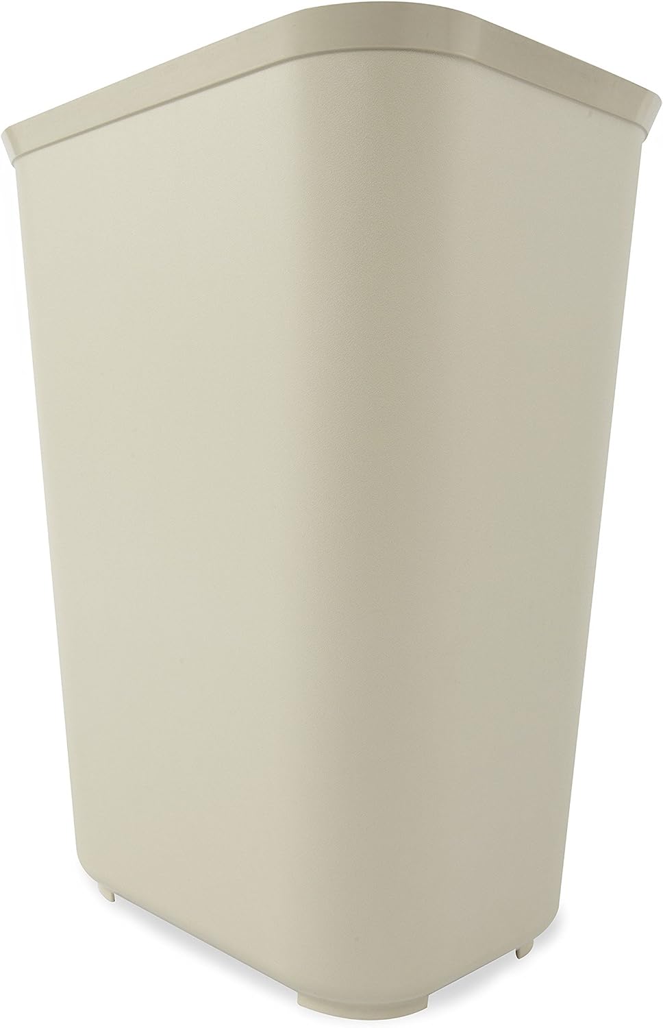 Rubbermaid commercial wastebasket displayed beside office desk