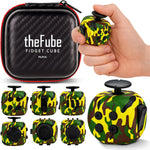 PILPOC theFube Infinity Cube Fidget Desk Toy - Aluminum Infinite Magic Cube with Case, Sturdy, Heavy, Relieve Stress and Anxiety, for ADD, ADHD, OCD (Green) - Image 10