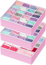 Simple Houseware underwear and sock storage container angled view