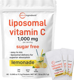 Micro Ingredients liposomal vitamin c powder front view packaging