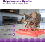 Catstages feed mat showing food capacity section