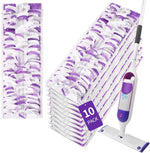 ZHAYAO disposable power mop pads front view showcasing the textured multi-layer cleaning surface.