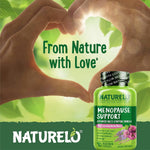 Naturelo supplement bottle back panel view