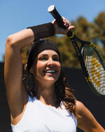 Suddora gym armbands worn on wrist