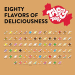Taffy Town brand gourmet whipped salt water taffy candy package angle view