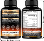 NutraHarmony supplement bottles side view showing ingredient label details