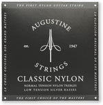Augustine Classic Black low tension classical guitar strings front view packaging