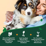 Vet's Best plant-based pest control wipes for dogs and cats