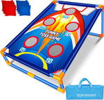 ShyLizard Rocket Theme Bean Bag Toss Game front view