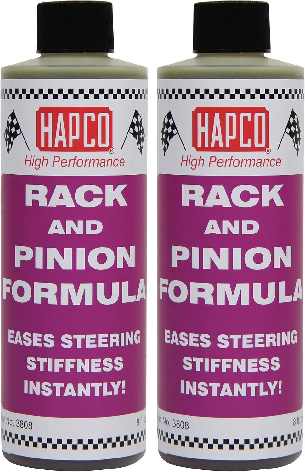 Hapco Products Rack And Pinion Formula front view power steering additive twin pack